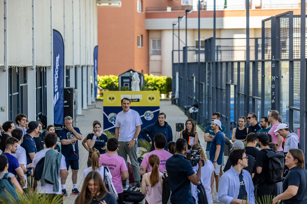 Grupo de asistentes en el torneo